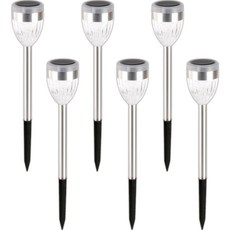 MIREU 一體型太陽能庭院燈 黃色+RGB DNS-SLG113 6入, 混合顏色