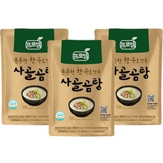 Prom的牛骨湯用濃郁的韓國牛肉製成, 500ml, 3個