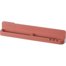 Elegance 家用拖鞋架 收納整理架, 雙層紅色, 1個