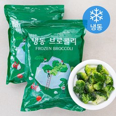 브로콜리 (냉동), 1kg, 2개