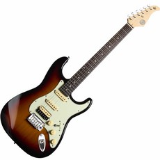 고퍼우드 SUNBURST900V 일렉기타, 2톤 썬버스트, 1개