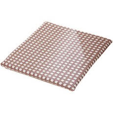 Wonder Wear 夏季用格紋蕾絲點綴方形坐墊 格紋