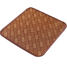 원더웨어 사각 시원한 의자 매트 02, 브라운