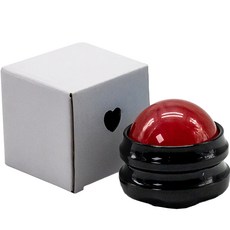 Yunslabs按摩球 65*61mm, 紅+黑, 1個