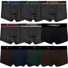 MONCROSS 男款平口內褲 10件組
