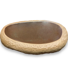 ROSLYN Yisin 融合餐具 籃型碗 24.5cm, 棕色, 1個