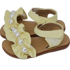 balsori Baby Jam 女童波浪珍珠涼鞋