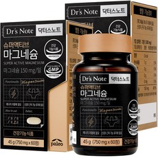 DrSNote 活性鎂能量錠, 60顆, 2個