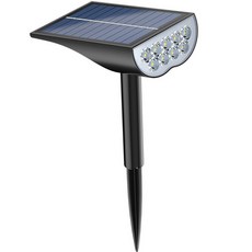 MIREU 太陽能9LED聚光燈, 白色