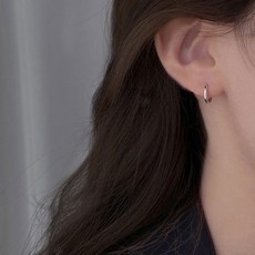 젤루나 써지컬 원터치 링 피어싱 1.6mm 10mm 2p