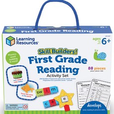 Learning Resources 自然拼讀法閱讀學習寶盒 LER1237, 混色