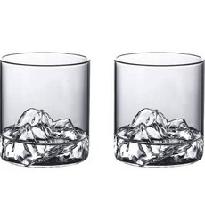 BECOND 玻璃威士忌酒杯 2件組, 2個