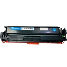 TOPJET Toner Pia HP替換碳粉 1250張 W2111A, 青色, 1個