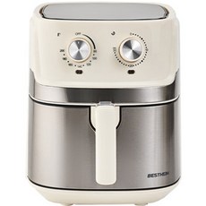 BESTHEIM 更健康的全不鏽鋼氣炸鍋 5.5L, ESR-A500IV, 象牙白