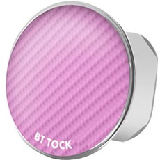 더블유케이스 마그네틱 방탄 스마트톡 휴대폰거치대, 핑크, 1개