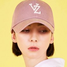 VARZAR Monogram貼花水洗寬鬆版型棒球帽
