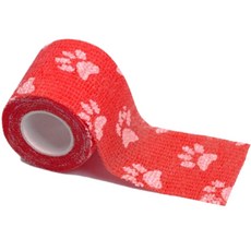 DEFIGHT 自黏 柔術 舉重 高爾夫 鉤式握法 握把帶, 紅色, 1個