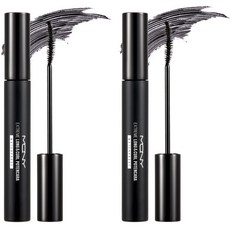 MACQUEEN NEWYORK 纖長捲翹睫毛膏, 黑色, 2個