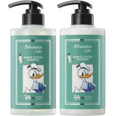 JMsolution 肌司研 迪士尼100週年紀念版洗髮精 500ml+潤髮乳 500ml 棉花香, 1套
