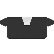 크린몬스터 사계절 햇빛가리개, 블랙, 1개