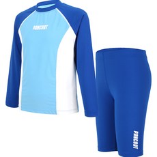 pancoat 兒童防曬泳衣上衣下身組 RKCO23BR08