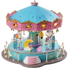 ADICO 旋轉木馬微縮模型DIY套組, 混合顏色, 1個