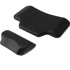 River Fox 機車3D立體型外送箱靠枕 2件組, 黑色