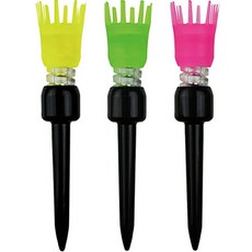 Golf it 無阻力動力線圈高爾夫球釘3件組, 黑色主體