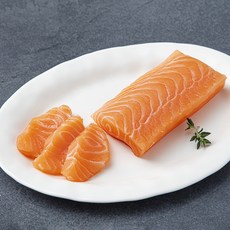살마 노르웨이산 연어 필렛 등심 (냉장), 190g, 1개