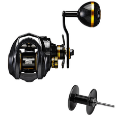 Abu Garcia Neo S5 PH 右手小烏龜捲線器 + 附加線杯, 單一商品, 金色