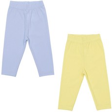 Rainbow Kids 兒童涼感羅紋七分內搭褲2件組