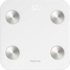 헤이홈 스마트 체중계, GKW-BS351WH-RE, 화이트, 1개
