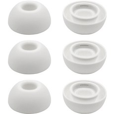 Audio Espresso 奶茶 AirPods Pro 專用矽膠耳塞 L 6入, 白色 L, 單一商品, 6個