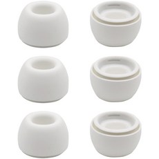 Audio Espresso Milk Tea AirPods Pro專用矽膠耳塞, Clova White, 單品