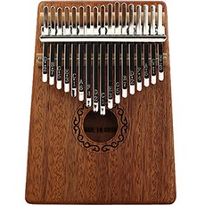 Wild Mahogany Acoustic 17th Scale Kalimba 2W1123 咖啡色, 1台