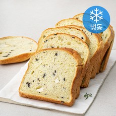 서울브레드 모닝 바질 올리브 치즈 식빵 (냉동), 500g, 1개