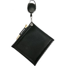 Ants Monk高爾夫捲筒毛巾, 黑色