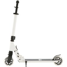 AtomScooter Little Ultimate LED手動雙髮踢水板, Clova White