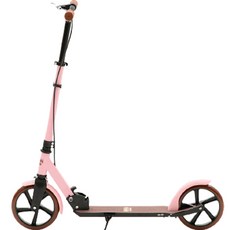 AtomScooter 經典Young手動雙輪滑板車, 粉紅色