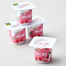 요플레 오리지널 베리 & 로즈, 80g, 4개입, 1개