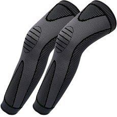 심플라인 짱짱 롱 무릎보호대 블랙, 2개