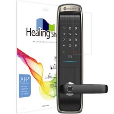 힐링쉴드 도어락 올레포빅 액정보호필름 세트, 1세트, 솔리티 M6000-BH