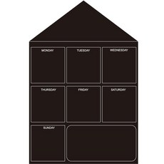 慎重商店 簡約感性磁性備忘錄板, 混色, 1個