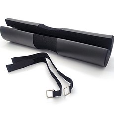 Weight Life 槓鈴護墊 肩膀骨盆緩衝墊, 黑色, 1個