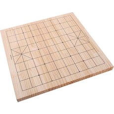 六兄弟圍棋 集成木 1號 圍棋盤, 原色, 1個
