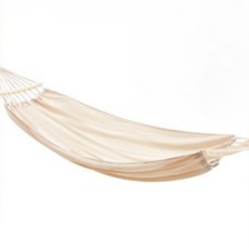 리디어스 캔버스 해먹 2인용 + 전복방지패드 세트, 화이트