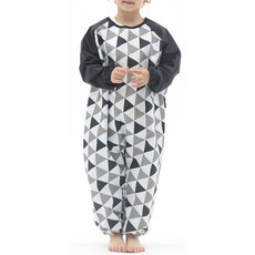 plie 兒童拉鍊連身罩袍