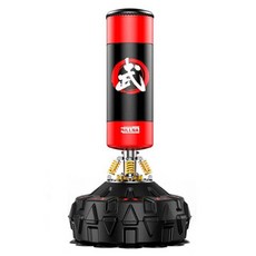 바이트리 프리폼 펀칭볼 복싱 가정용 권투 스탠딩 샌드백, 레드