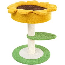 Chilsy貓咪向日葵貓咪塔, 混合顏色, 1個