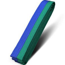 My Link跆拳道腰帶腰帶, 06藍綠色, 1入